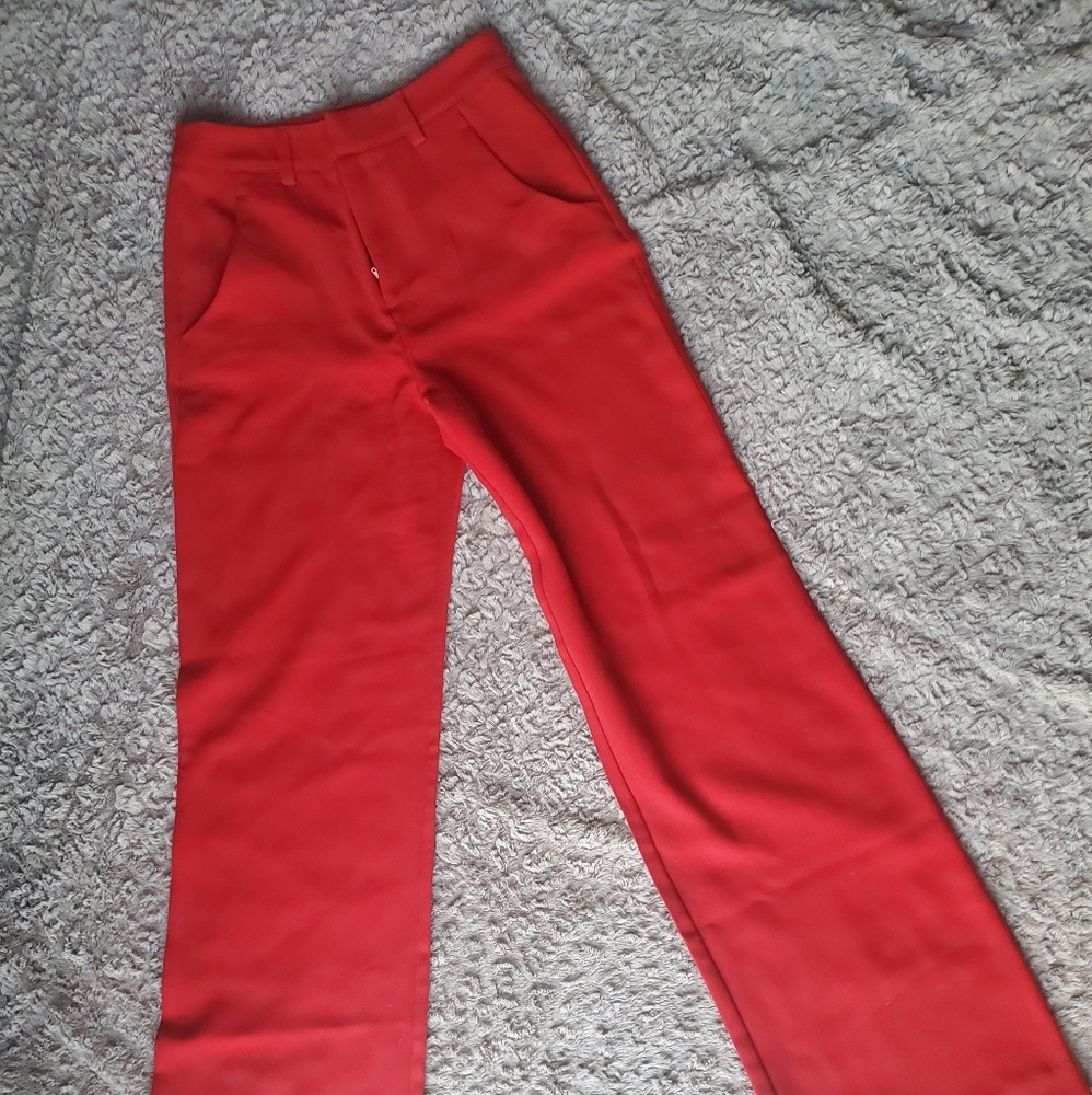 Red Forever 21 Trousers